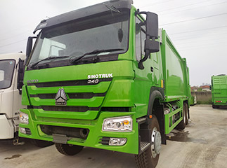 HOWO 20 m³compactor garbage truck