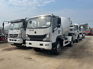 HOWO 6 m³ concrete tank truck