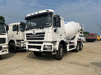 shacman 10 m³ cement mixer tank truck