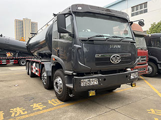 FAW 20m³ vacuum sewage suction truck