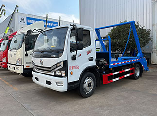 dongfeng 8 m³ skip loader garbage truck