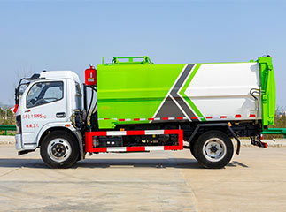 dongfeng 8 m³ side-load compactor garbage truck