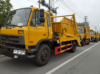 10 m³ skip loader garbage truck