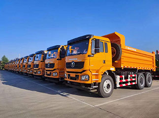 shacman F3000 6*4 40ton dump truck in Africa