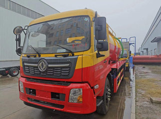 dongfeng 15cbm high pressure cleaning  sewage suction truck