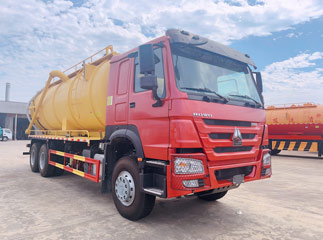 howo 20cbm vacuum  sewage suction truck