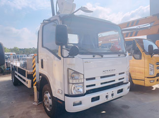 isuzu 17.5m high aerial working platform truck