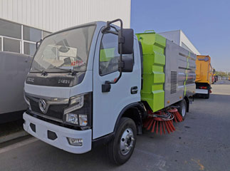 dongfeng road sweeper truck