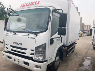 isuzu 4.2m cargo box 5ton capacity refrigerator truck