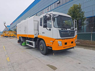 dongfeng 10cbm vacuum sweeper truck