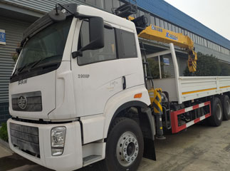 FAW 10ton xcmg truck mounted crane