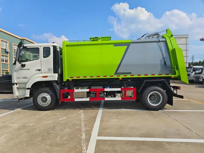 The operation process of garbage truck is introduced